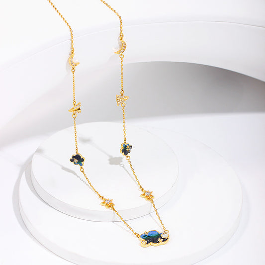 Collana cielo stellato