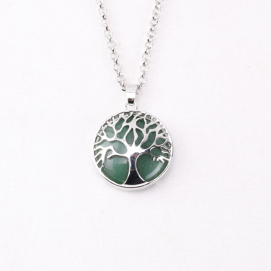 Collana albero della vita in pietra naturale