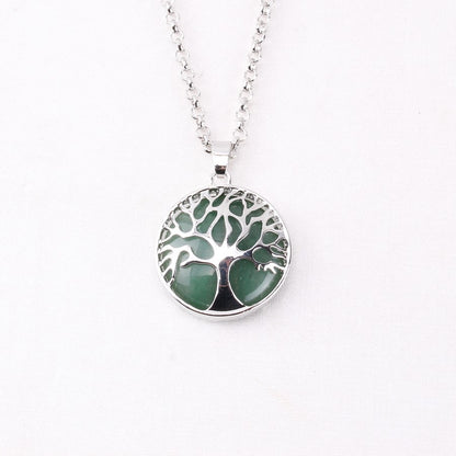 Collana albero della vita in pietra naturale