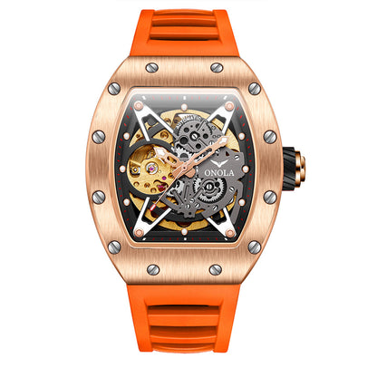 Orologio silicone automatico da uomo