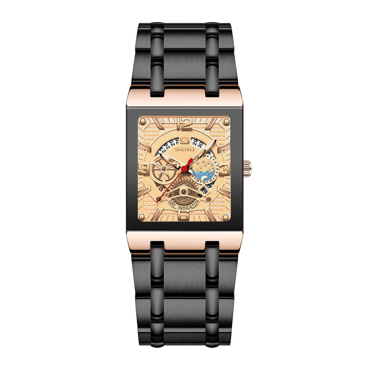 Orologio impermeabile quarzo luminescente
