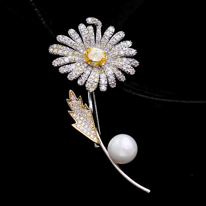 Spilla perla Oro