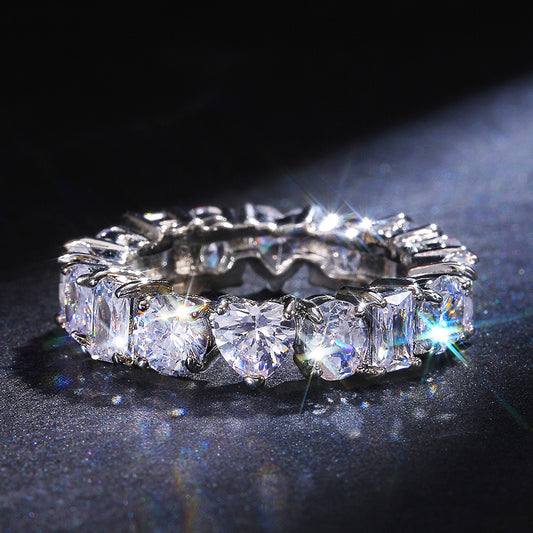 Anello Rettangolare Cuore