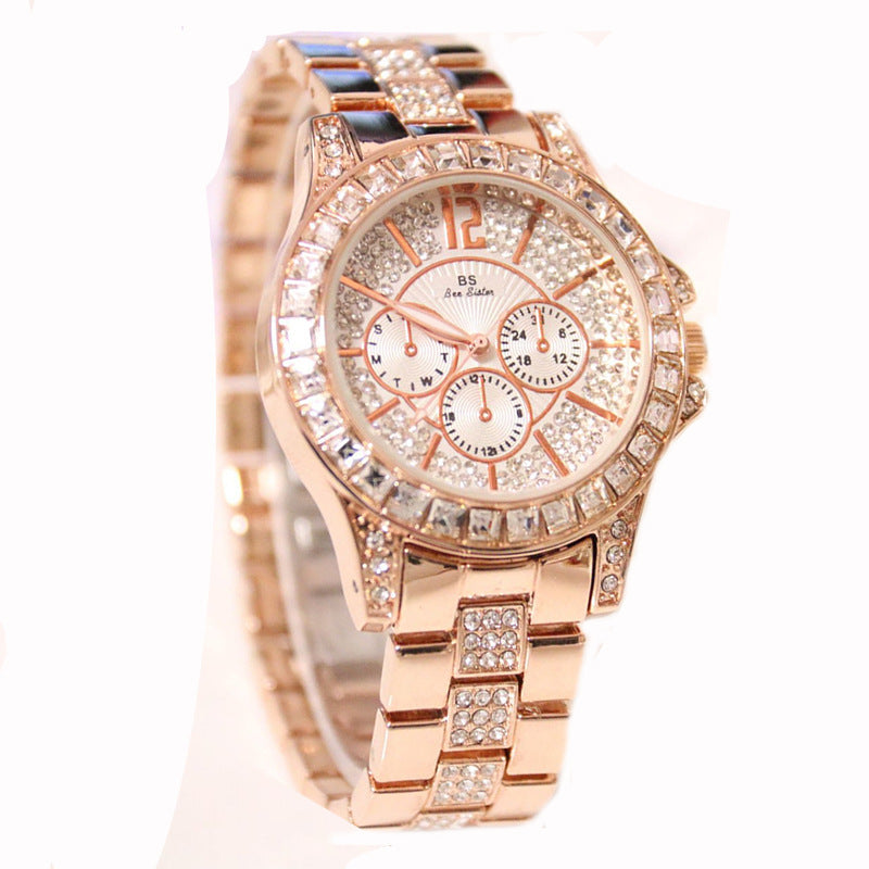 Orologio quarzo 3 quadranti