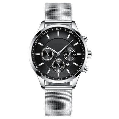 Orologio uomo mesh impermeabile