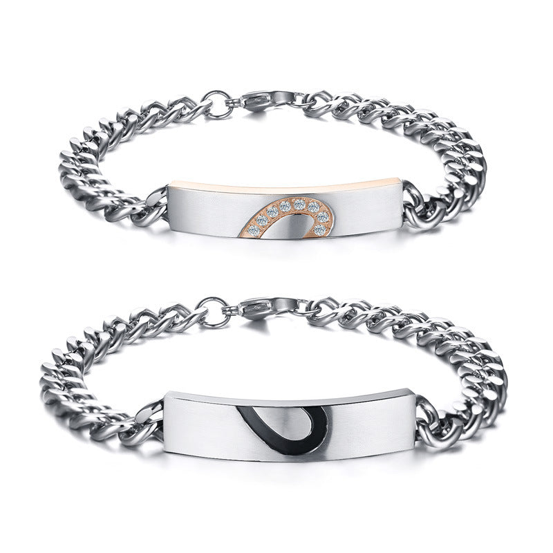 Bracciale Coppia Puzzle