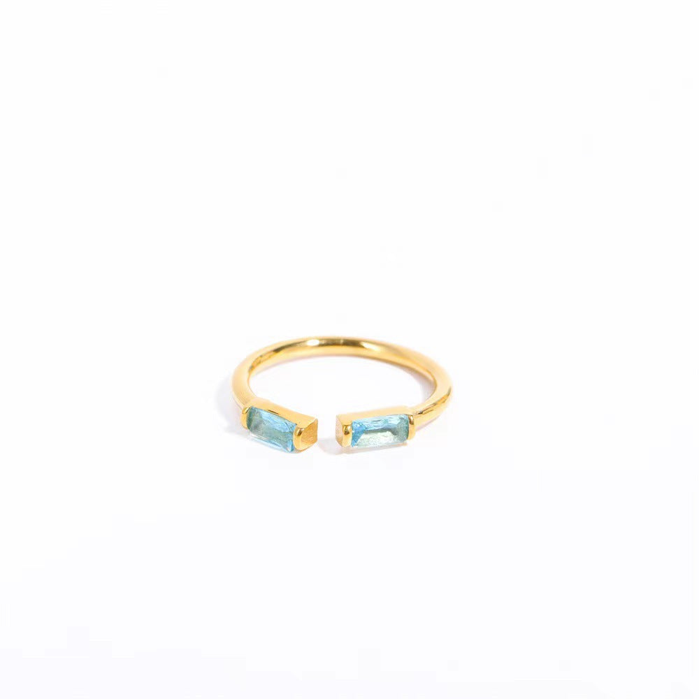 Anello zodiaco pietra di nascita