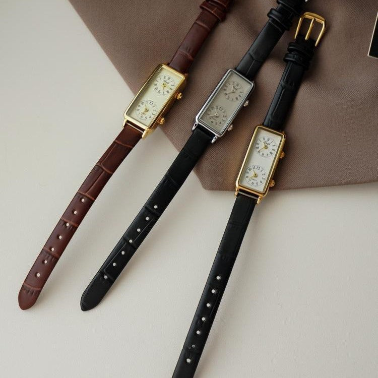 Orologio rettangolare elegante