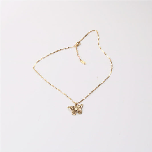 Collana farfalla semplice da donna