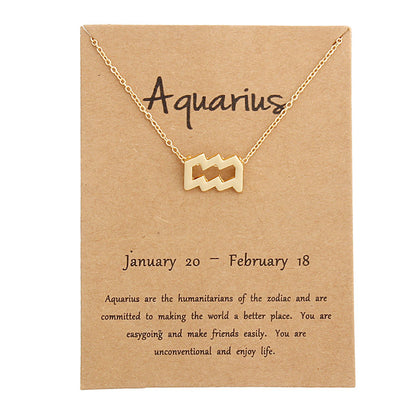 Collana segno zodiacale oro