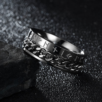 Anello Rune Vichinghe