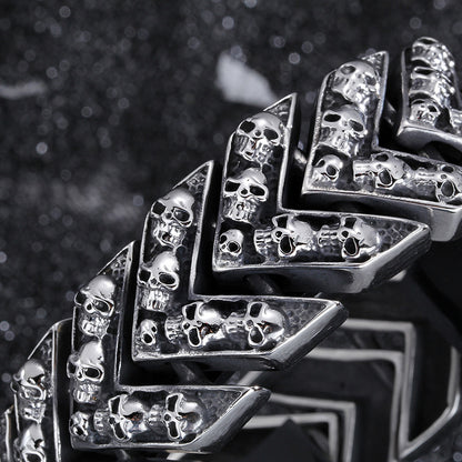 Bracciale teschio creativo