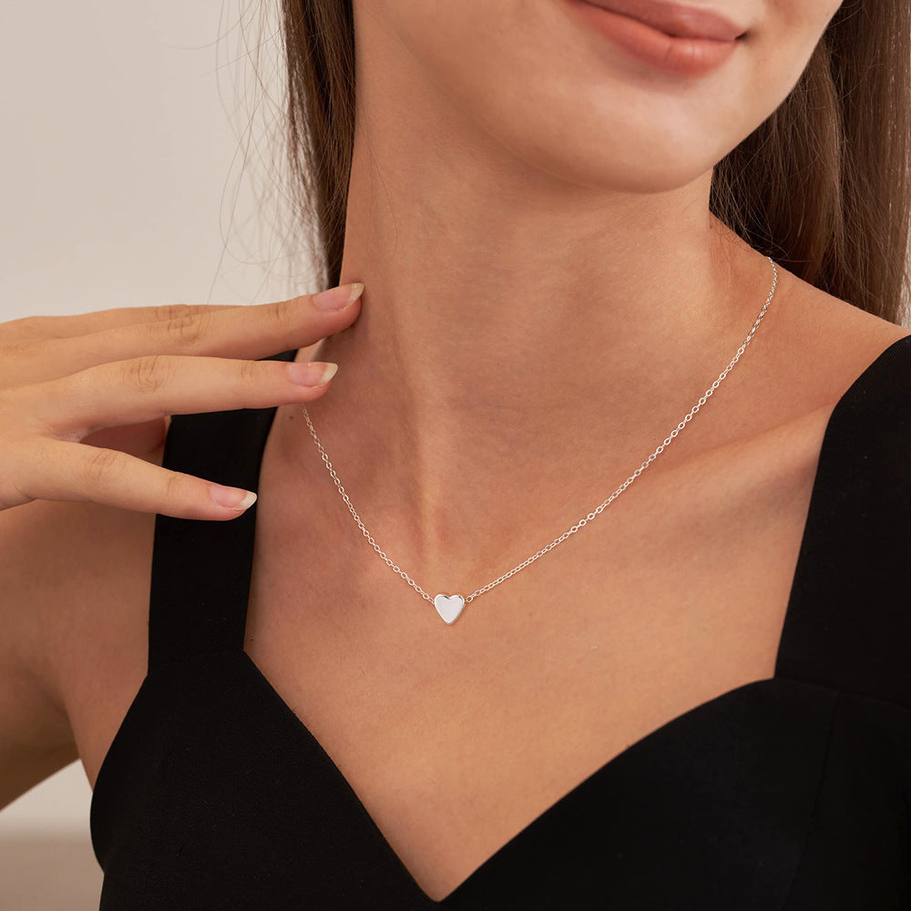 Collana Cuore Minimalista