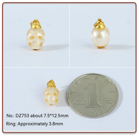 Collana perla e oro