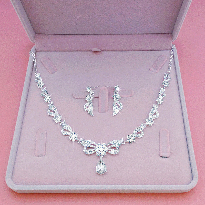 Collana sposa strass