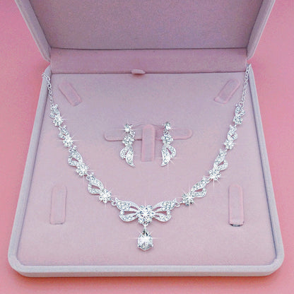 Collana sposa strass