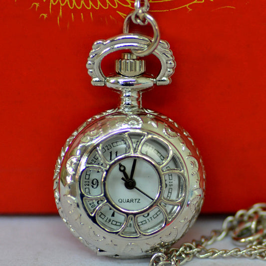Orologio da tasca collana filigrana
