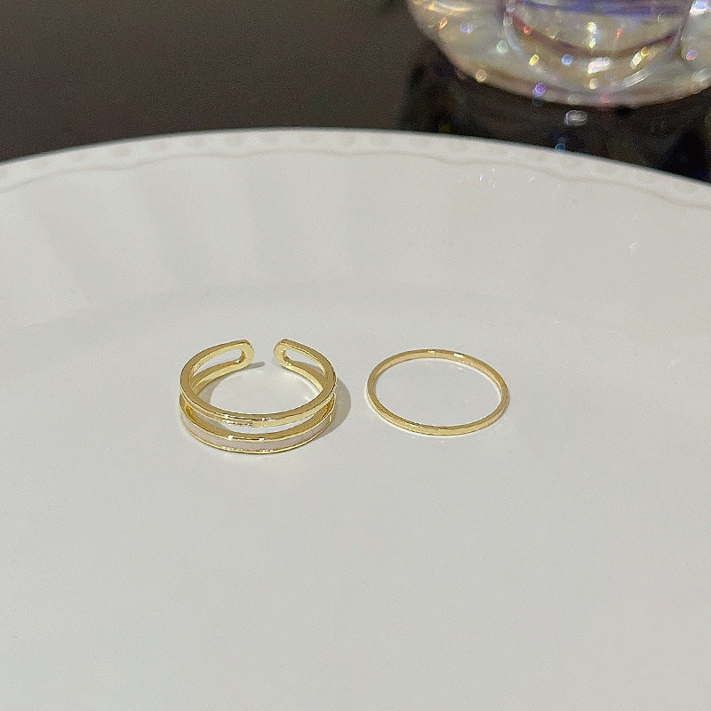 Anello farfalla zircone regolabile da donna