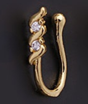 Anello farfalla goccia da donna