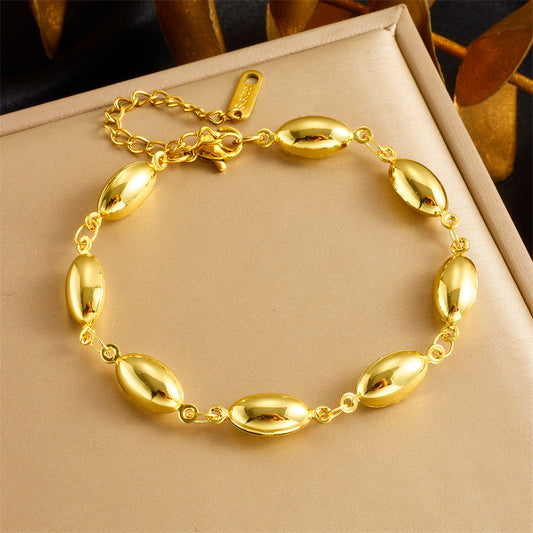 Bracciale goccia geometrica