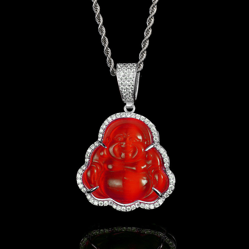 Collana Buddha con opale