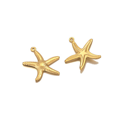 Collana stella marina e conchiglia piccola