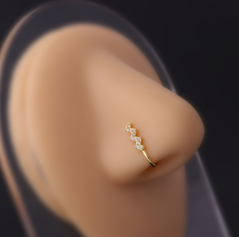 Anello farfalla goccia da donna