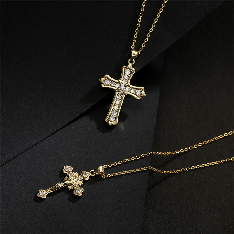 Collana pendente geometrico oro