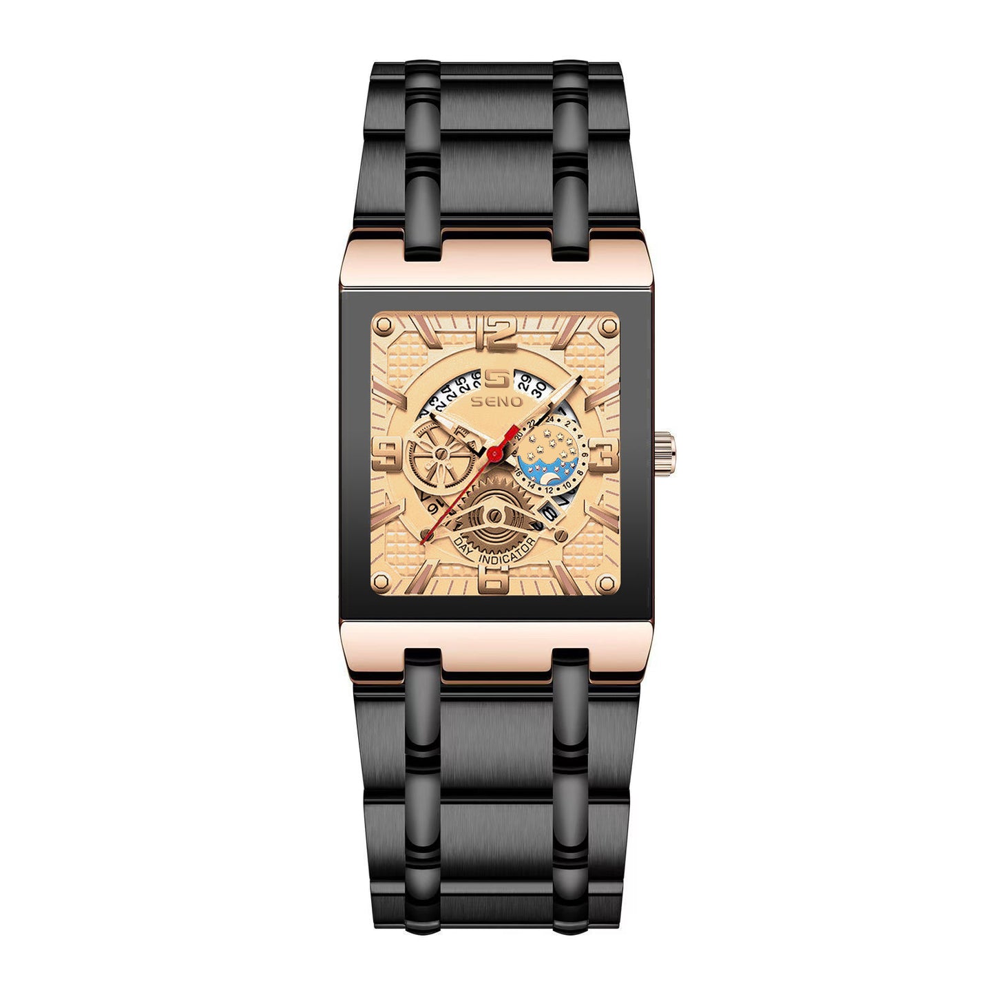 Orologio impermeabile quarzo luminescente