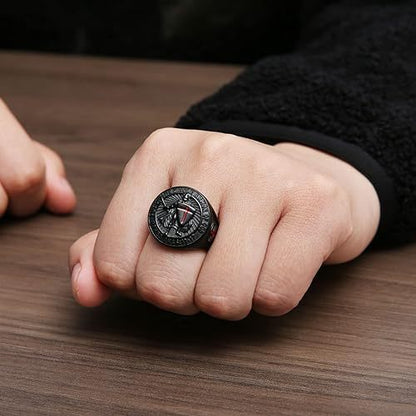 Anello croce templare