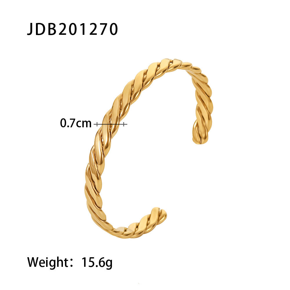Bracciale titanio stile retrò