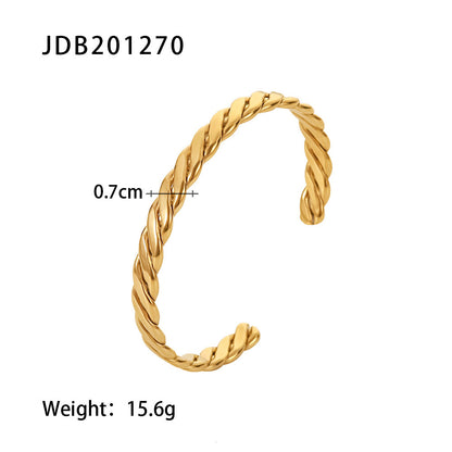 Bracciale titanio stile retrò