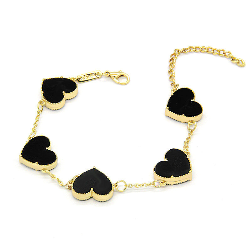 Bracciale farfalla e cuore