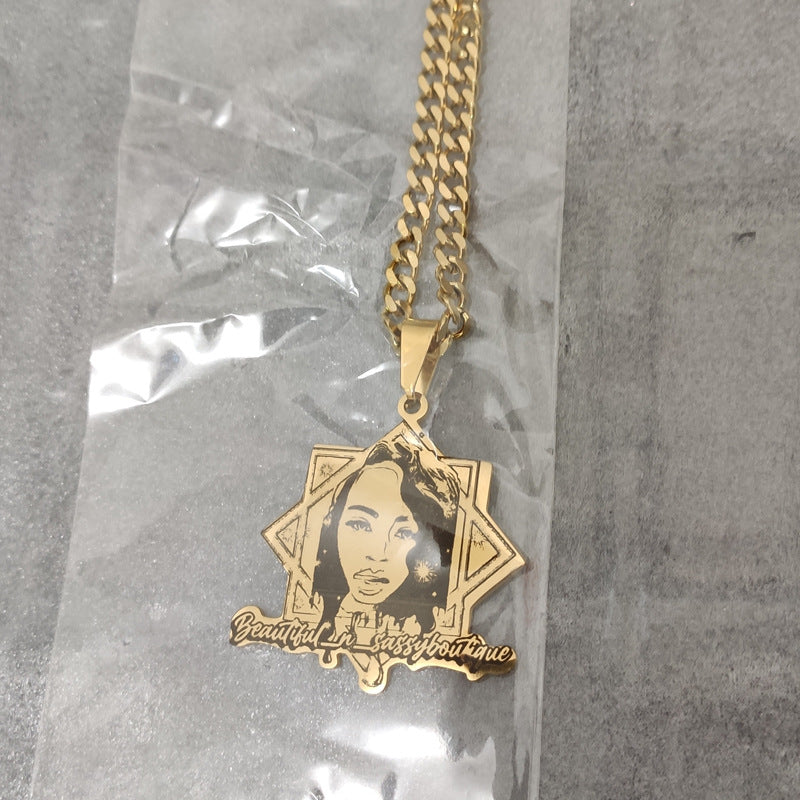 Collana con pendente personalizzabile