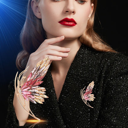 Spilla farfalla corsage da donna