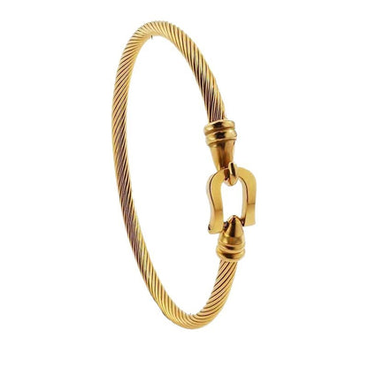Bracciale cuore ferro di cavallo