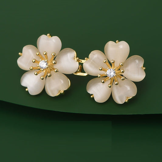 Spilla fiore di ciliegio da cintura