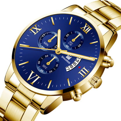 Orologio uomo acciaio business