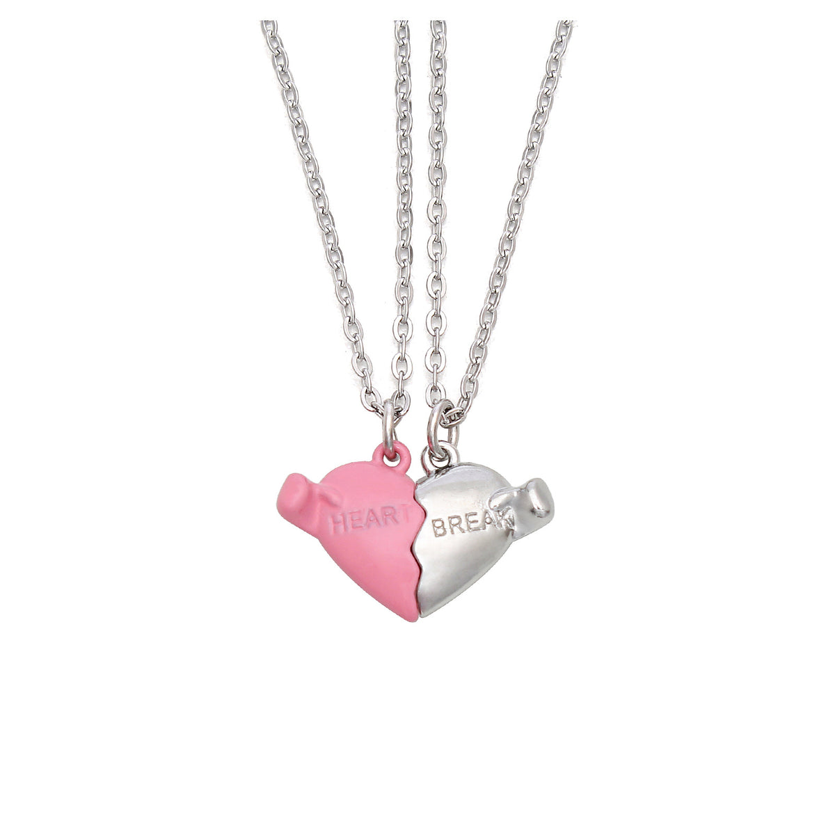 Collana ciondolo cuore magnetico
