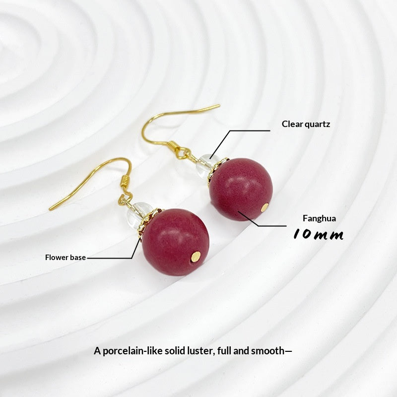 Orecchini perle profumate
