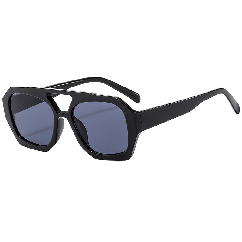 Occhiali da sole retro protezione UV da uomo