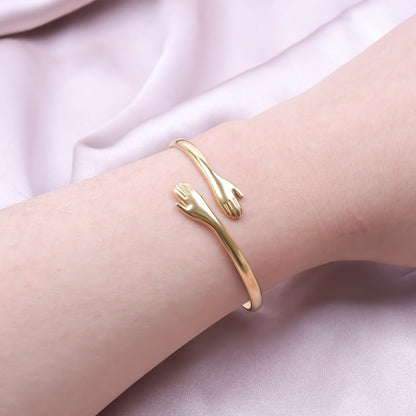 Bracciale serpente regolabile in acciaio