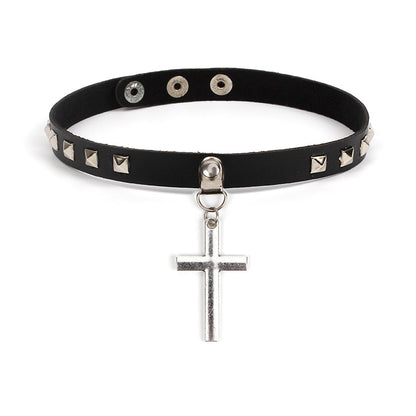Collana Pelle Geometrica