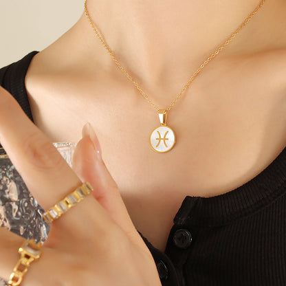 Collana conchiglia zodiaco