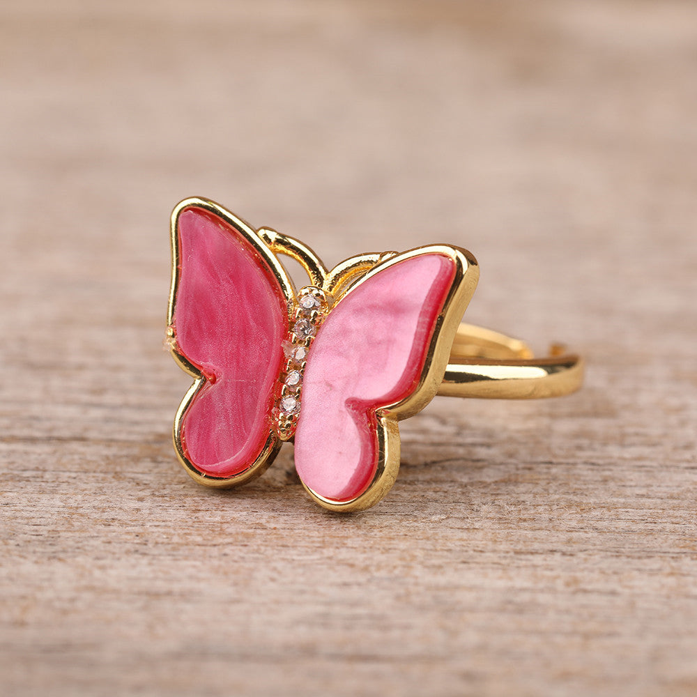 Anello farfalla ruotabile