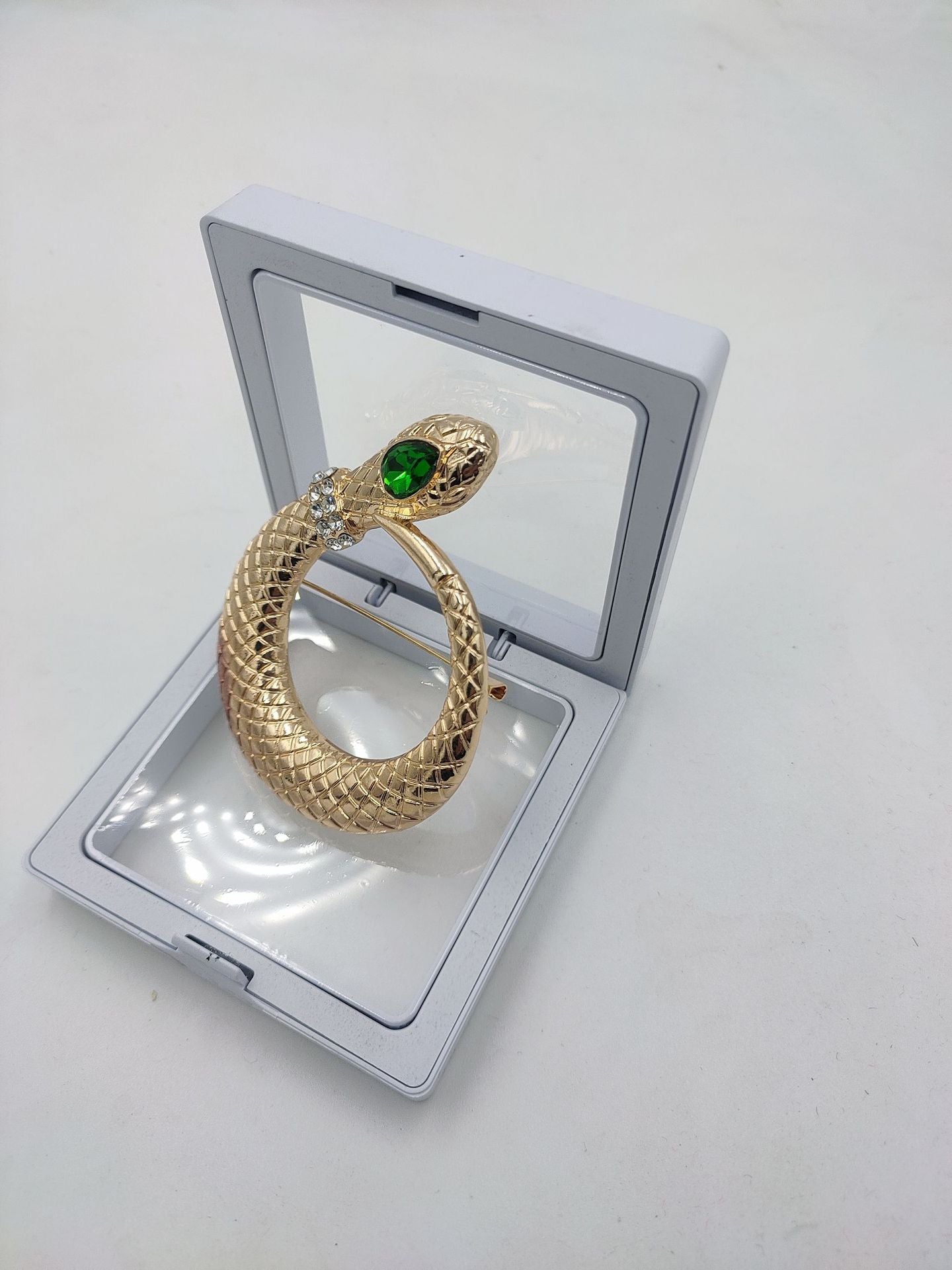Spilla serpente dorato