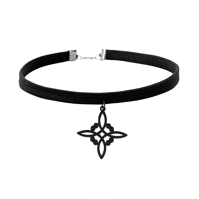 Collana choker nodo celtico