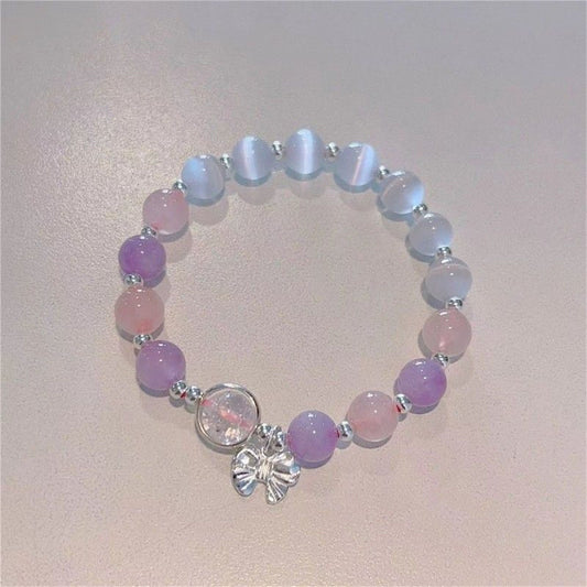Bracciale farfalla argentata