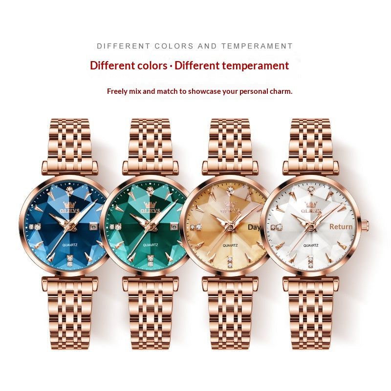 Orologio donna rombi