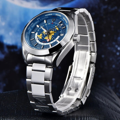Orologio meccanico GMT